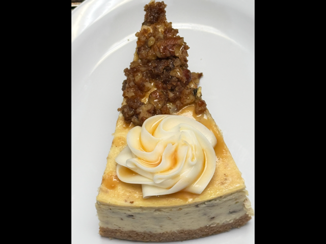 Brown Butter Cream Cheesecake.
